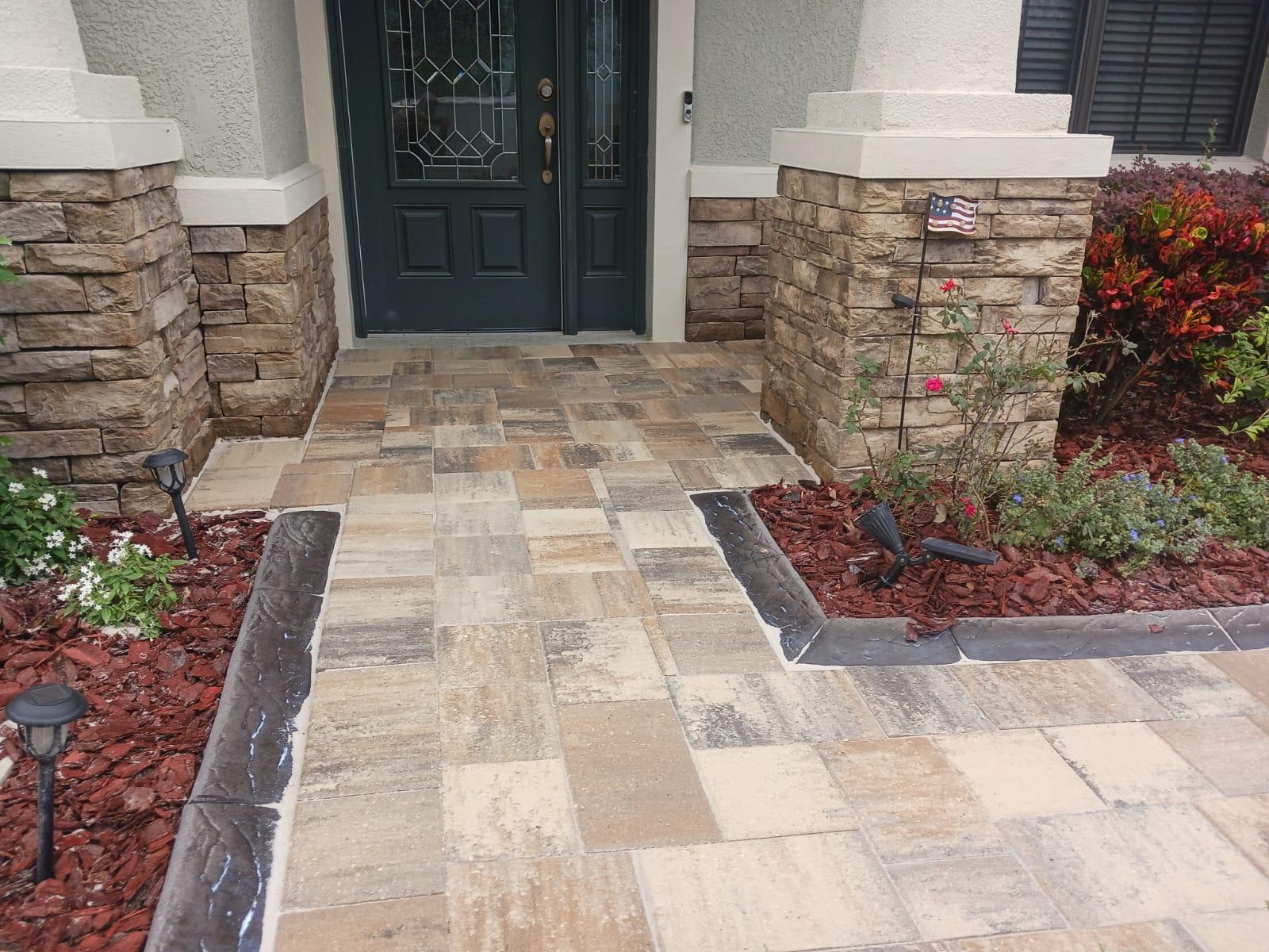 Custom Paver Design Layout